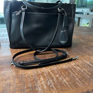 COACH New York Black Purse. 13” long by 9” high